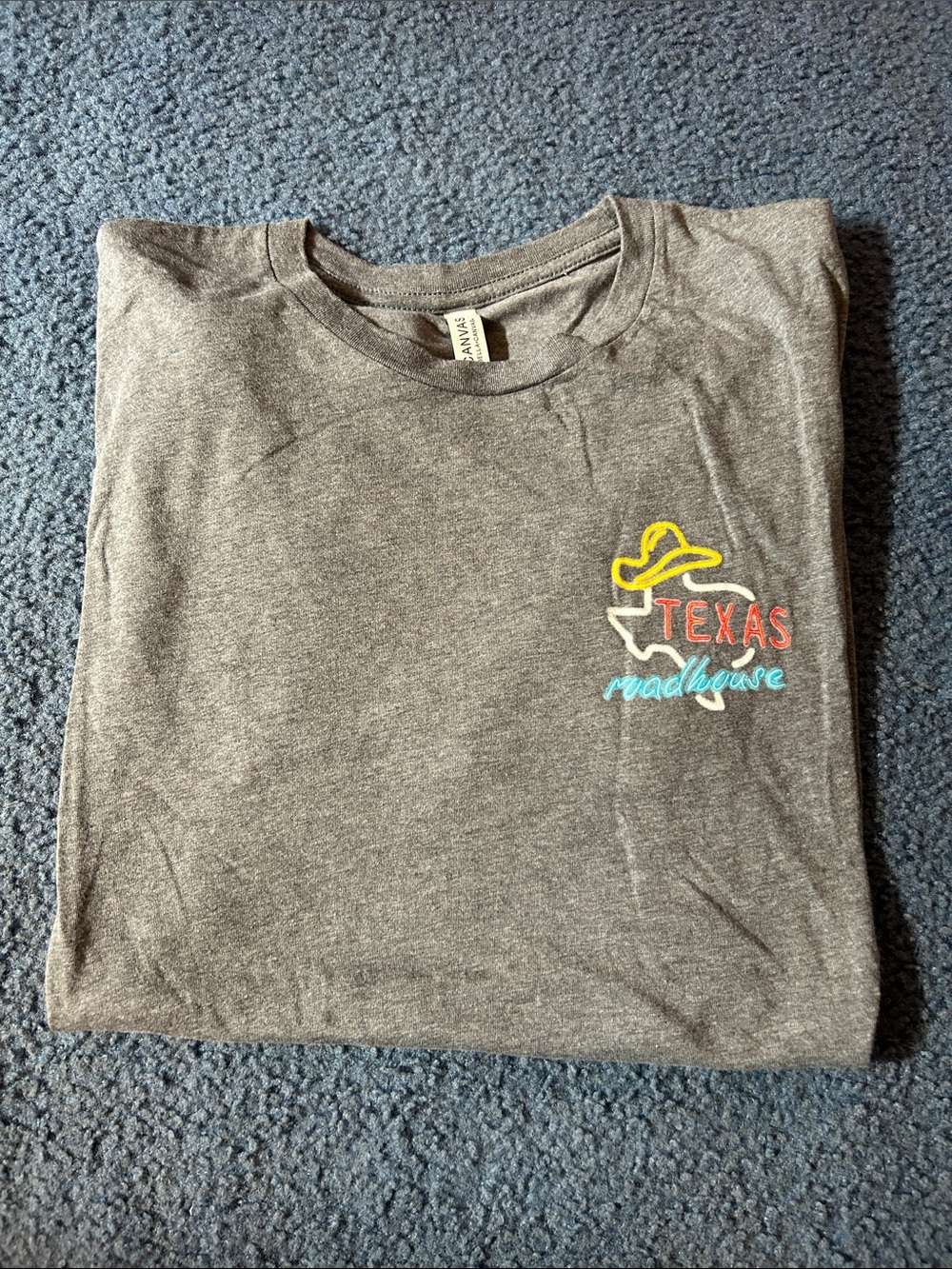 Texas Roadhouse Grey T-Shirt